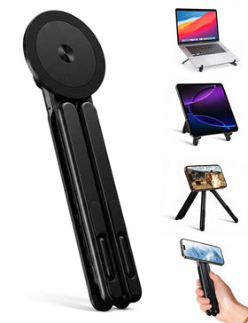 Werfami magnetic phone stand with secure MagSafe fit for hands-free viewing