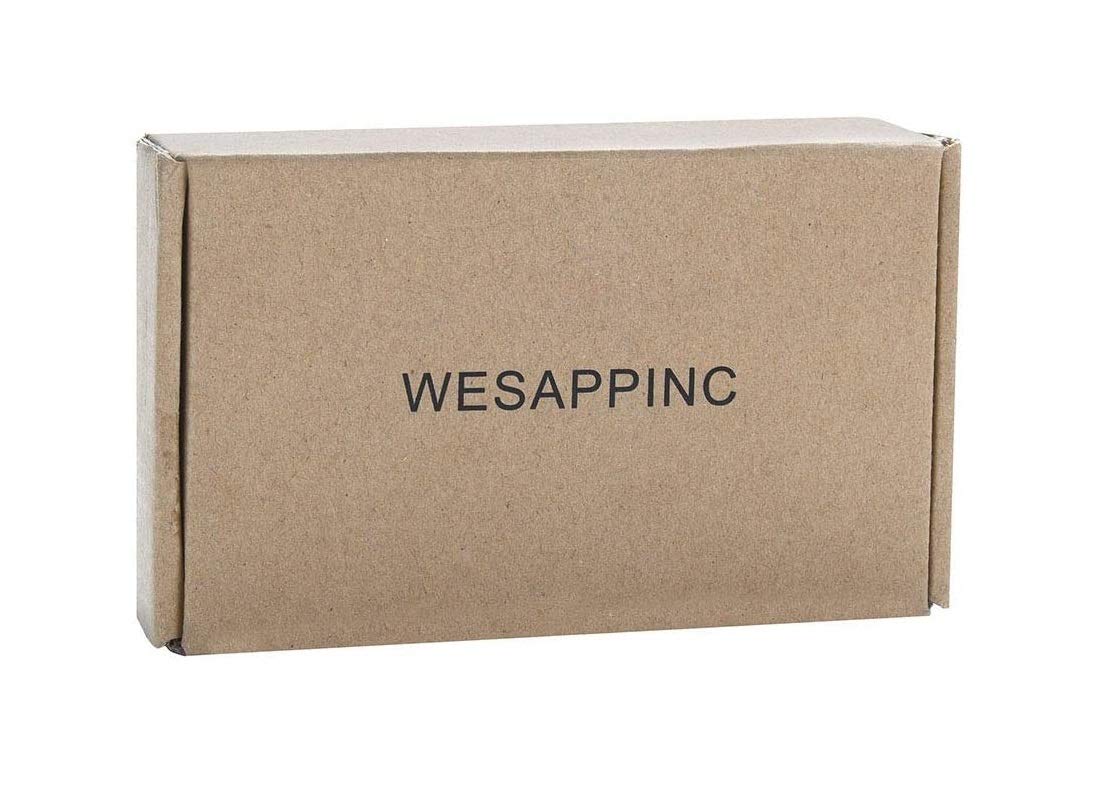 WESAPPINC US plug extension keeps iMac behind the monitor tidy.