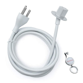 WESAPPINC replacement US plug extension cable for iMac with 6 ft reach.