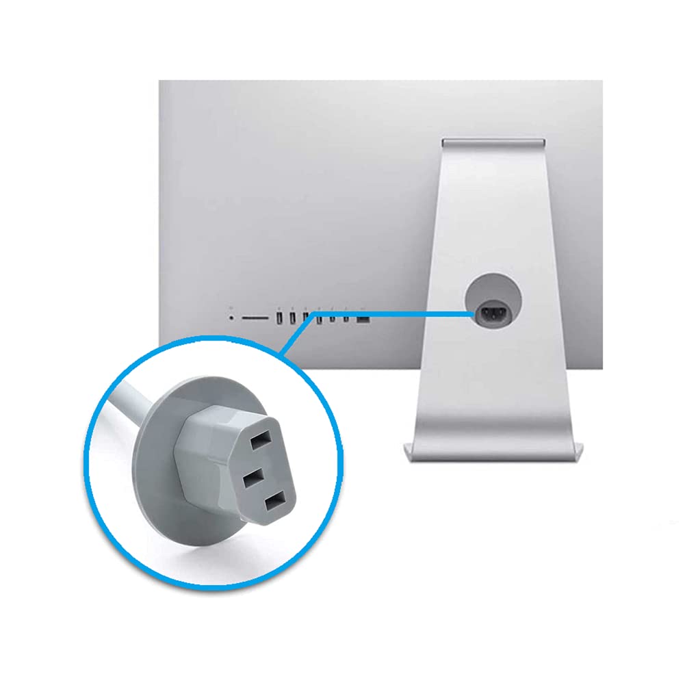 WESAPPINC iMac extension cord supports tidy desk setup and flexible power access.