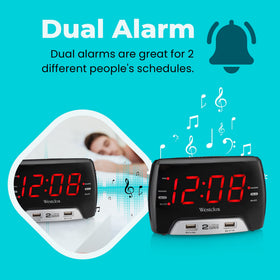 Westclox sleep timer helps gradual music fading as you drift off.