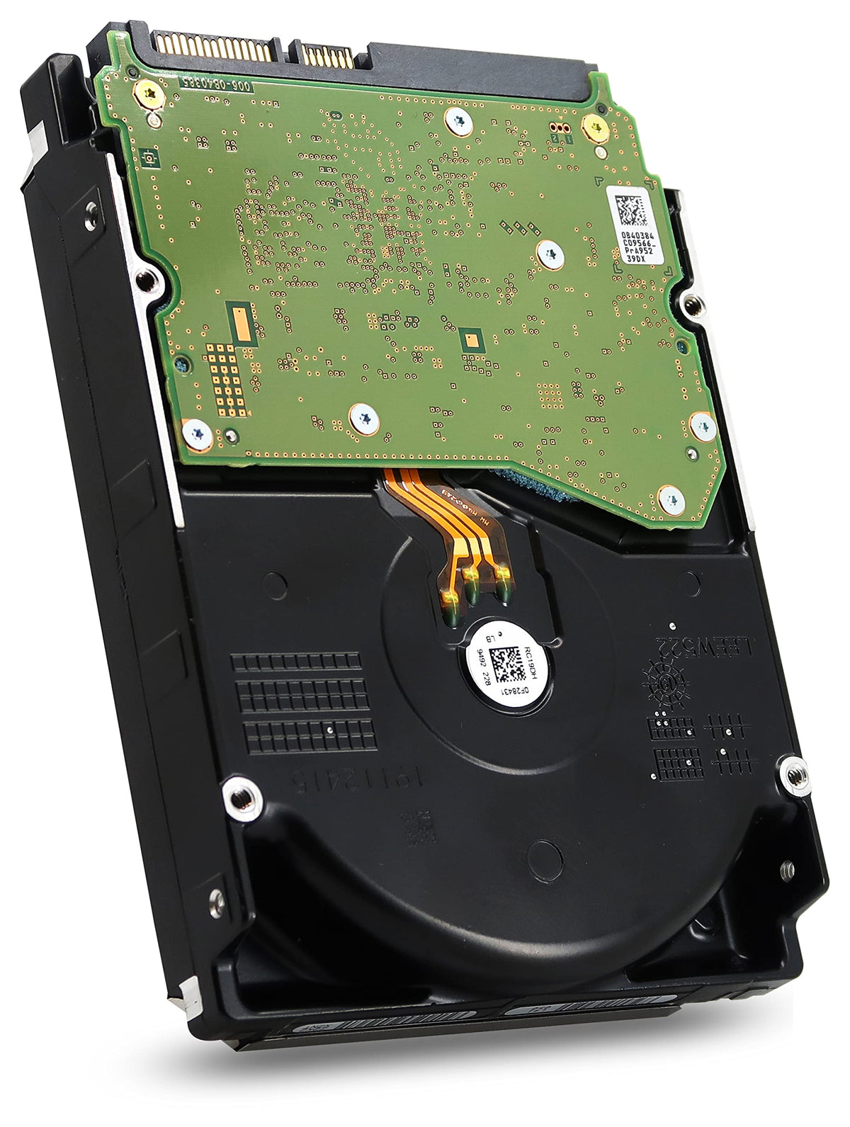 Western Digital Ultrastar 14TB mounting bracket area ready for rack deployment.