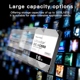 Western Digital DCHC550 18TB HelioSeal interior emphasizes low friction and efficiency.