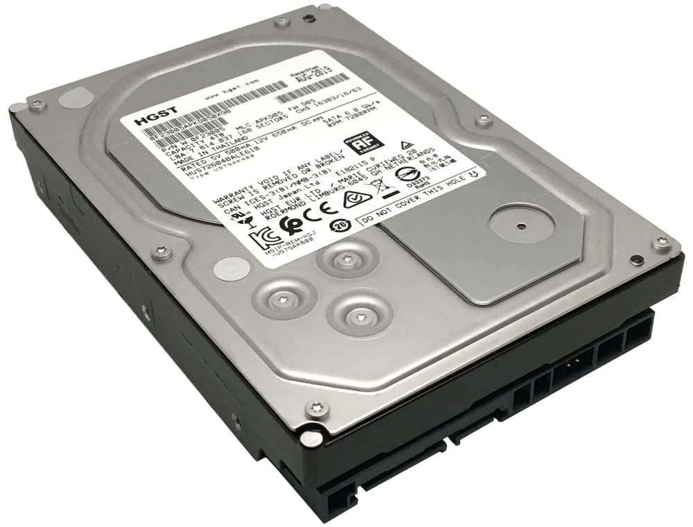 Western Digital HGST Ultrastar Ultrastar 7K6000 4TB back connector for SATA 6Gb/s