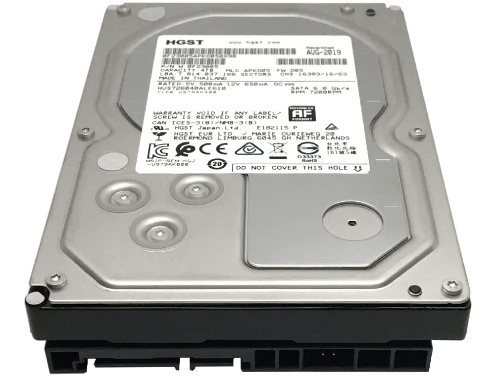 Western Digital HGST Ultrastar Ultrastar 7K6000 4TB in a data center deployment