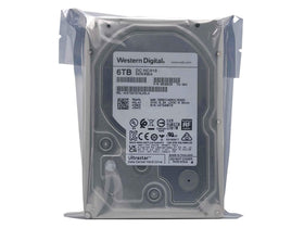 Western Digital Ultrastar 6TB drive installed in a rack-ready server for data workloads.