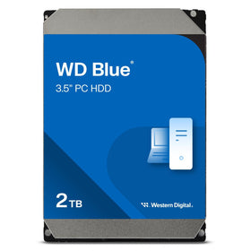 Western Digital WD20EARZ 2TB drive front view for backups and media storage