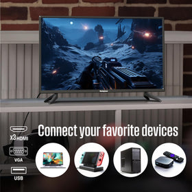 RV use of Westinghouse 24-inch TV-DVD combo in a compact setup