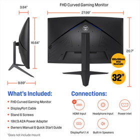Westinghouse built-in speakers for easy multimedia