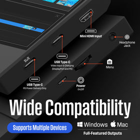 Westinghouse monitor's USB-C power delivery simplifies desk setups with one cable.