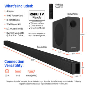 Westinghouse Roku TV Ready setup for easy configuration