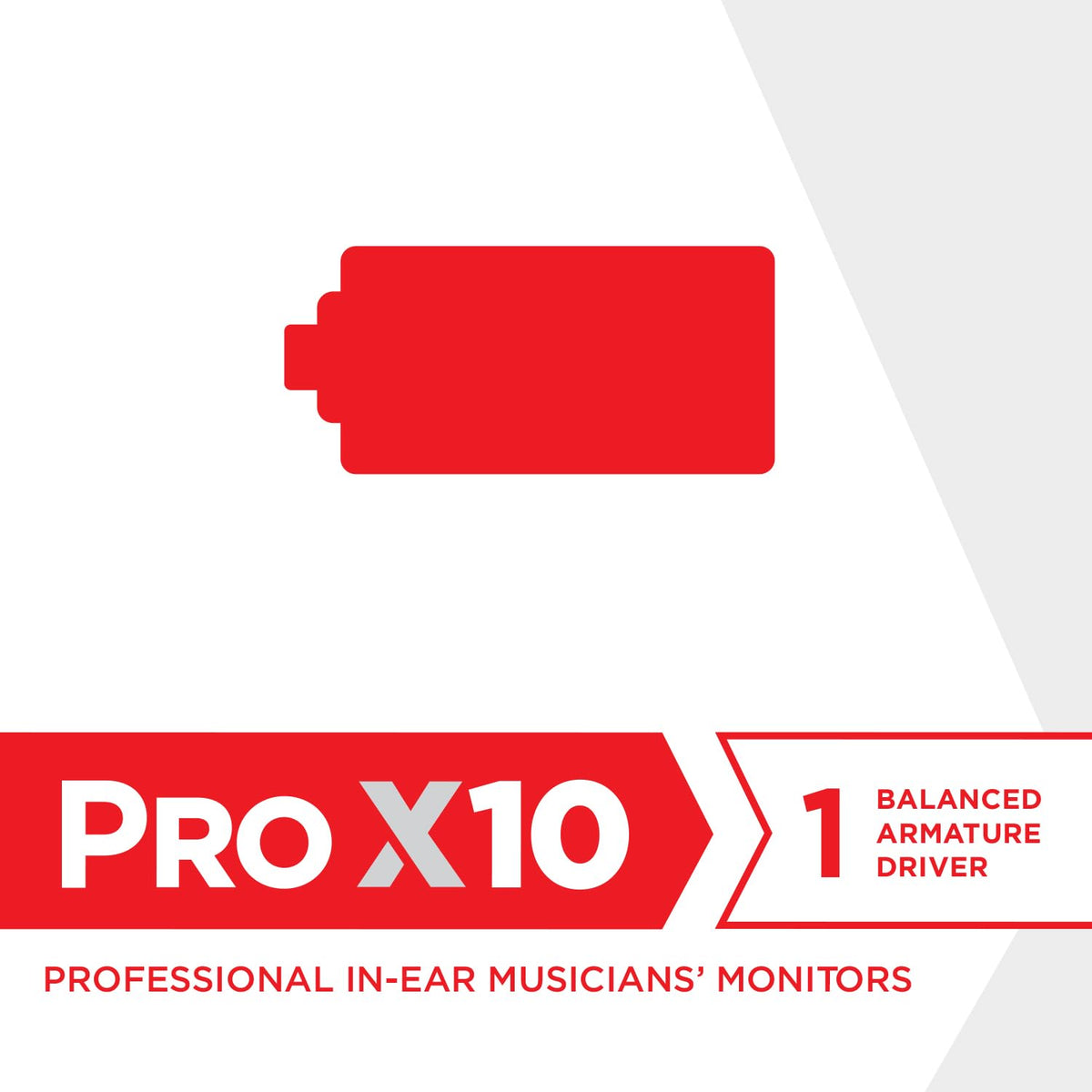 Westone Audio Pro X10 balanced-armature driver delivers detailed highs and smooth mids.