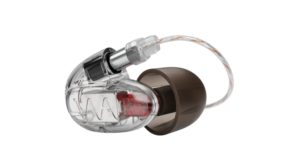 Westone Audio Pro X10 outer-shell for comfortable universal fit and solid isolation.