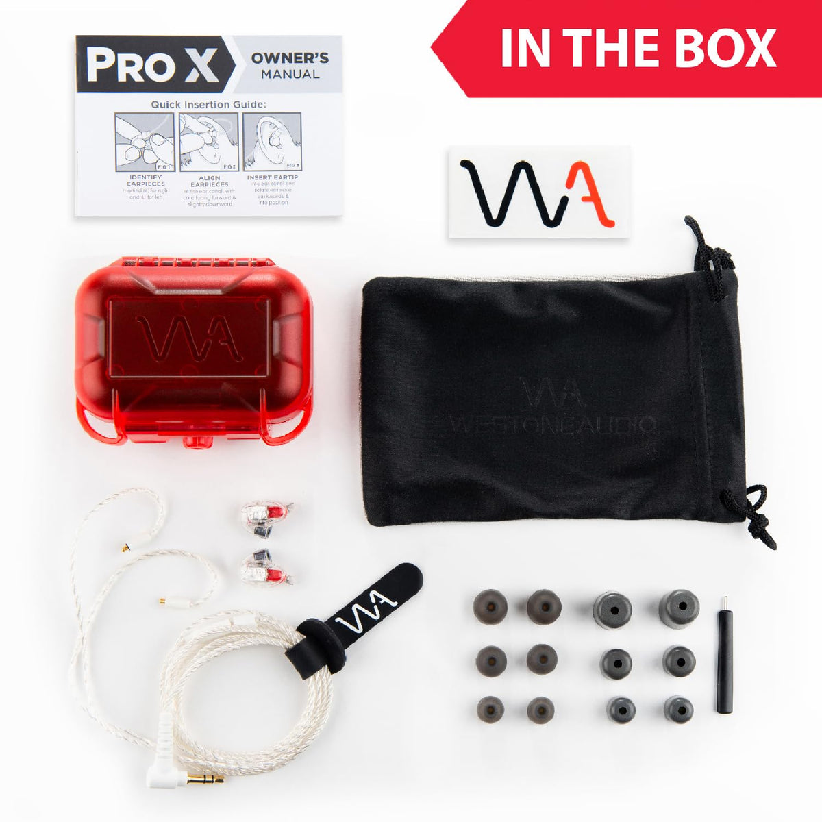 Westone Audio Pro X10 universal-fit earpiece designed for long sessions.