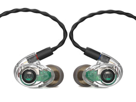 Weston e Audio Pro X30 balanced-armature driver close-up shows detailed highs