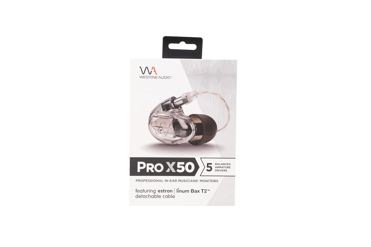 Pro X50 balanced-armature driver close-up reveals detailed sound potential