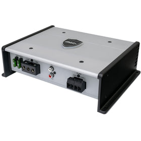 Wet Sounds HTX-2 installed in boat setting ready to power your marine audio