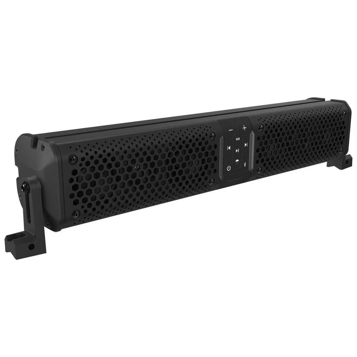 Wet Sounds Stealth XT 6-B back panel ports for quick connections.