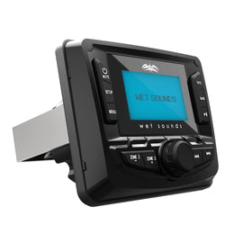 Wet Sounds WS-MC-5 backlit controls and OLED display aid low-light use.