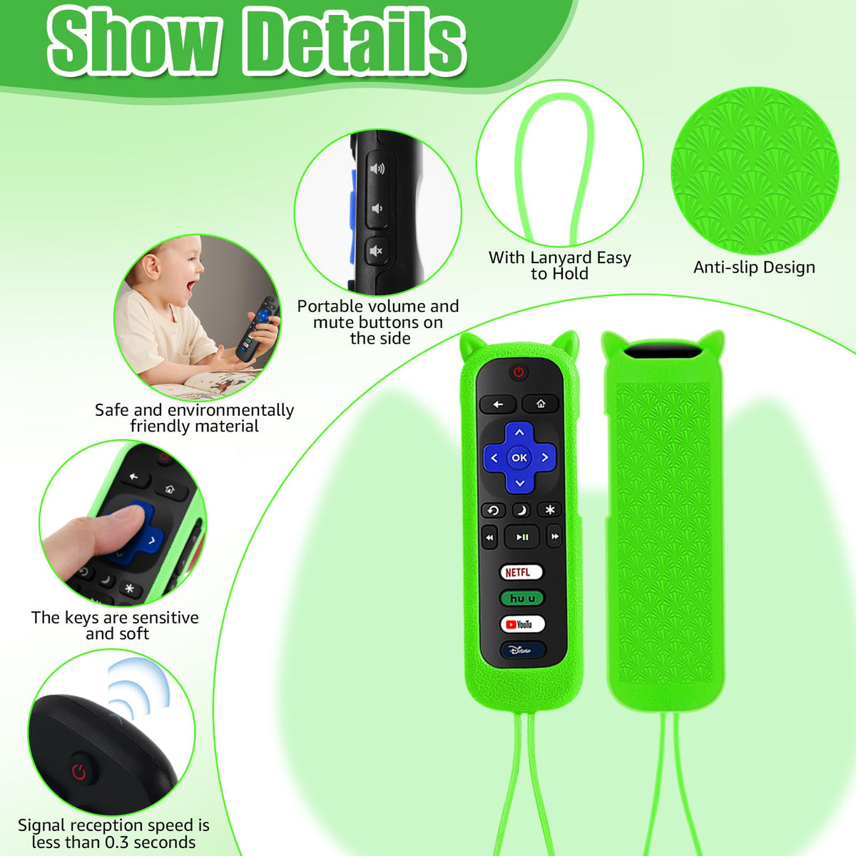 Wevove no-setup auto-pairing remote ready to use