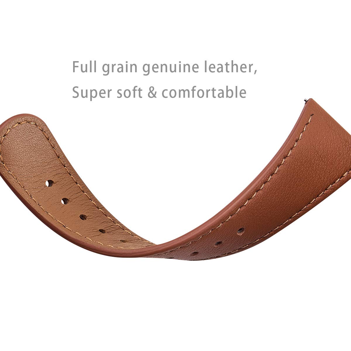 WFEAGL strap beside ruler showing fit range and wrist size compatibility