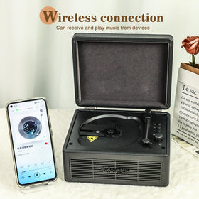 WhatPlus 3-in-1 playback with CD, AUX, and TF card for flexible listening anywhere
