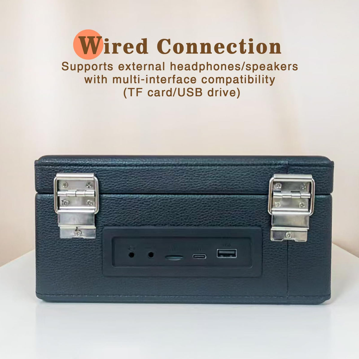 WhatPlus Bluetooth 5.2 wireless streaming from devices with broad range