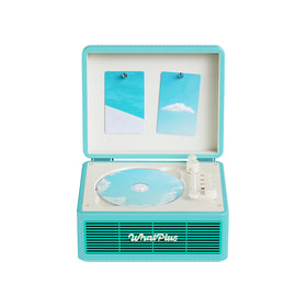WhatPlus CD Player with Bluetooth Speaker: rich, balanced sound for CDs and wireless listening.