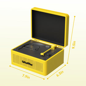 WhatPlus CD Player gift-ready packaging suggests a thoughtful present for music lovers.