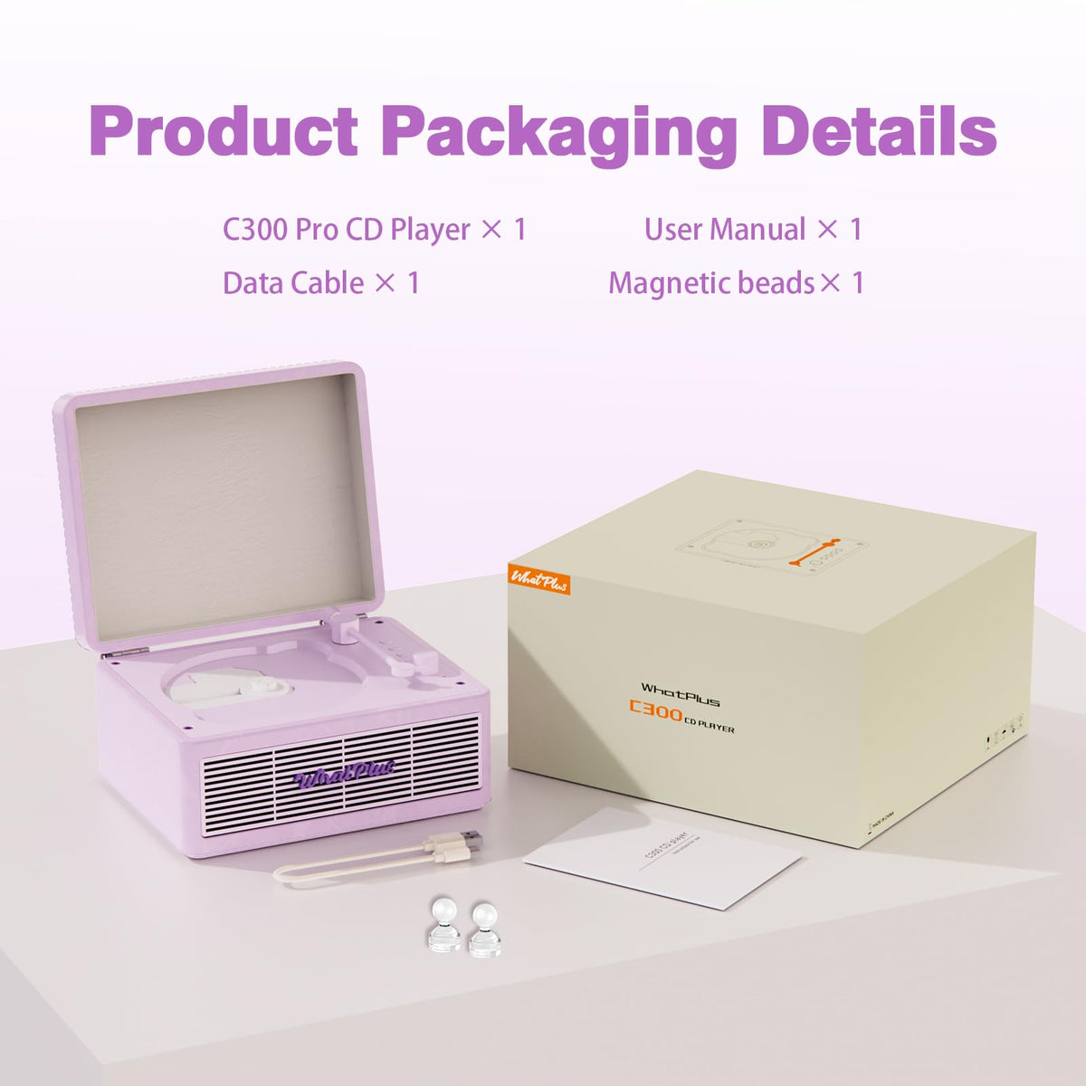 WhatPlus gift-ready packaging fits birthdays and holidays.