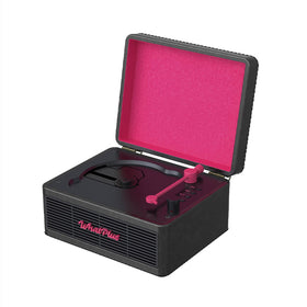 WhatPlus portable CD player with Bluetooth 5.2 for wireless music streaming anywhere.