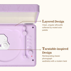 WhatPlus portable CD player Bluetooth 5.2 demonstrates wireless listening over distance.