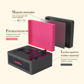WhatPlus portable CD player with built-in speakers complements home decor while delivering Hi‑Fi vibes.