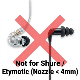WHIZZER LT100 in-ear lifestyle shot offering long-wear comfort benefit