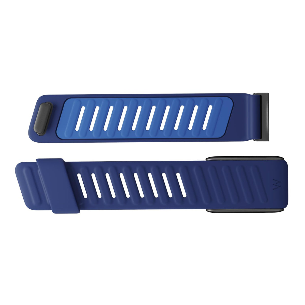 WHOOP 5.0 SportFlex band close-up shows smooth silicone texture for durable workouts