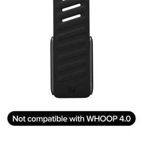 WHOOP 5.0 SportFlex sweatproof band worn during HIIT for secure comfort