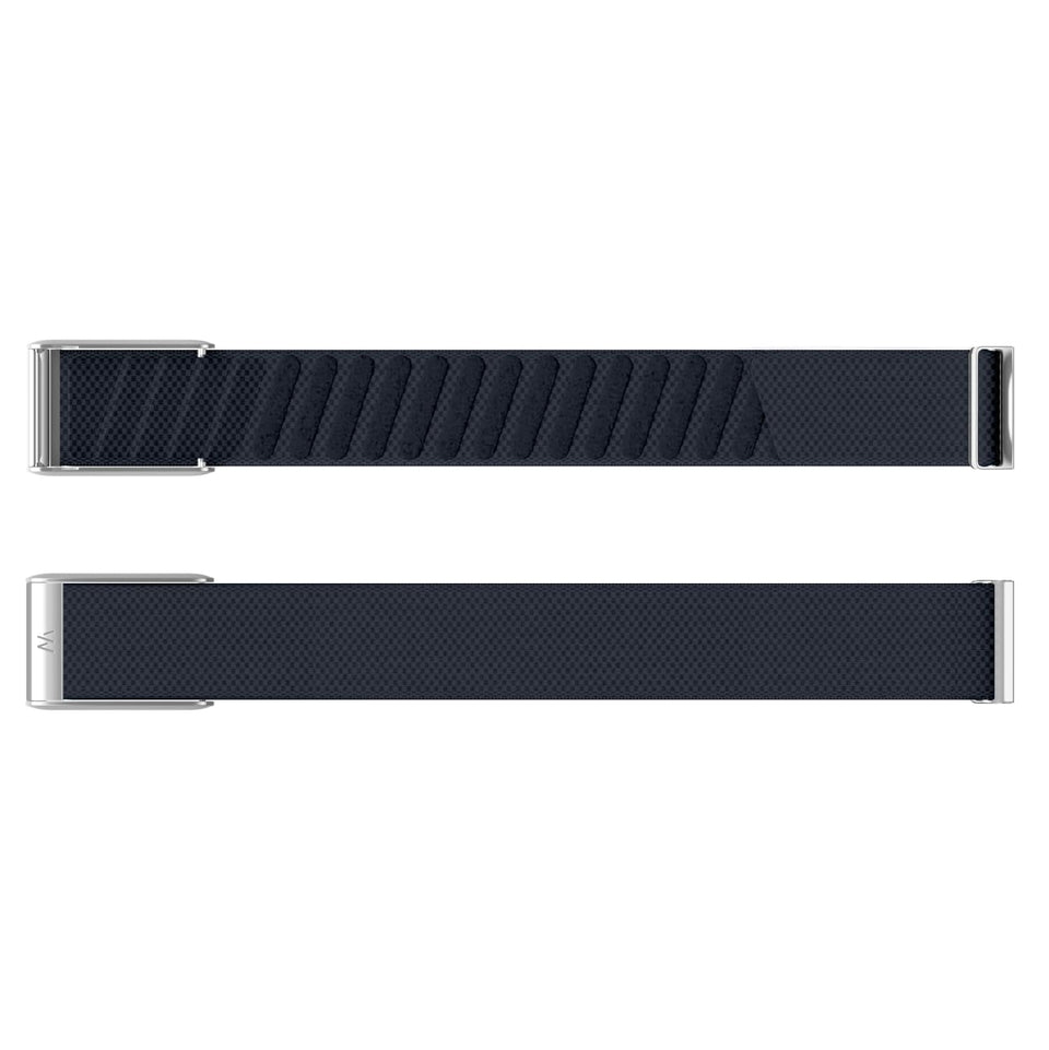 WHOOP 5.0 SuperKnit Luxe band closeup showing ultra-soft fabric and secure, comfortable daily wear