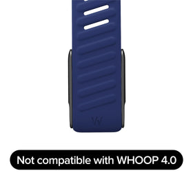 WHOOP MG SportFlex sweatproof silicone strap for durable gym sessions.