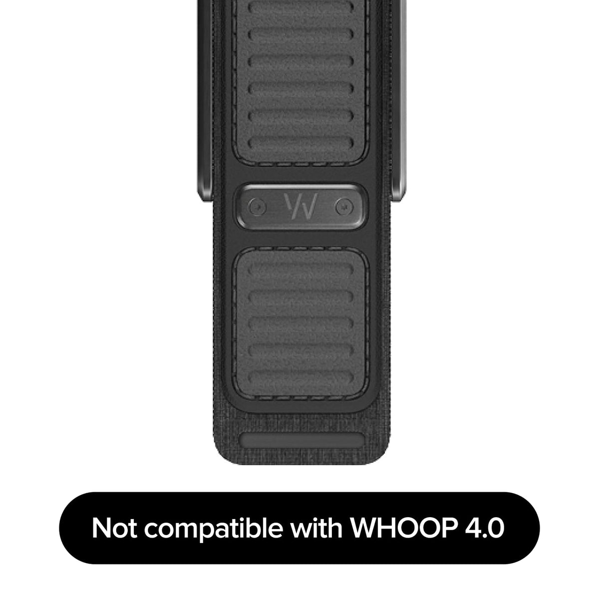 WHOOP Navigator Band reinforced Velcro closure for a secure fit during activity.