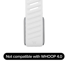 WHOOP SportFlex soft-touch silicone offers a smooth feel and easy cleaning