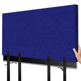Wibeelee TV Cover moving 50-55 inch front view showing snug fit and protection