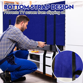 Wibeelee TV Cover multi-use protector guarding mirrors and artwork