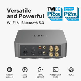 WiiM Amp Pro enables seamless multiroom music throughout the home