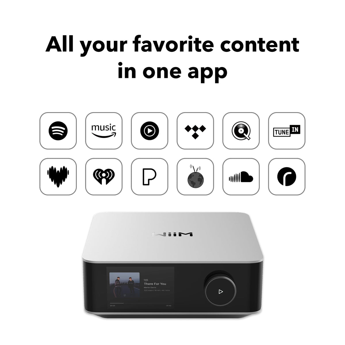 WiiM Amp Ultra multi-room control across devices