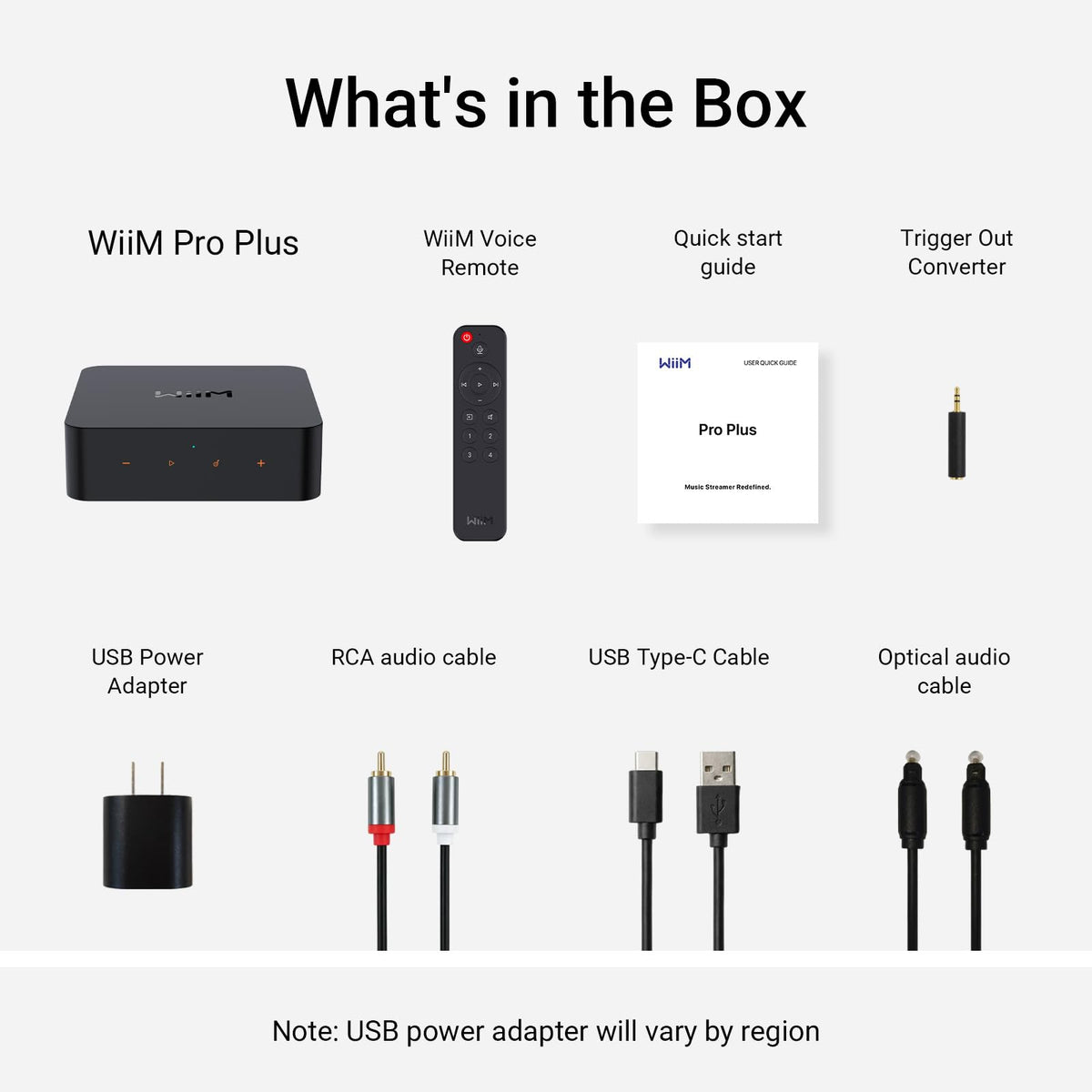 WiiM Pro Plus hi res digital and analog output options