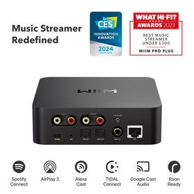 WiiM Pro Plus AKM DAC delivers premium high fidelity sound