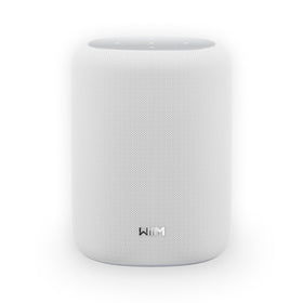 WiiM Sound Lite front view with compact room-filling design.