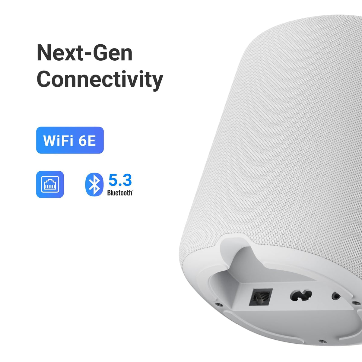 WiiM Sound Lite with Sub Pro enhances bass for home theater.