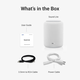 WiiM Sound Lite supports voice control with Alexa and Google.