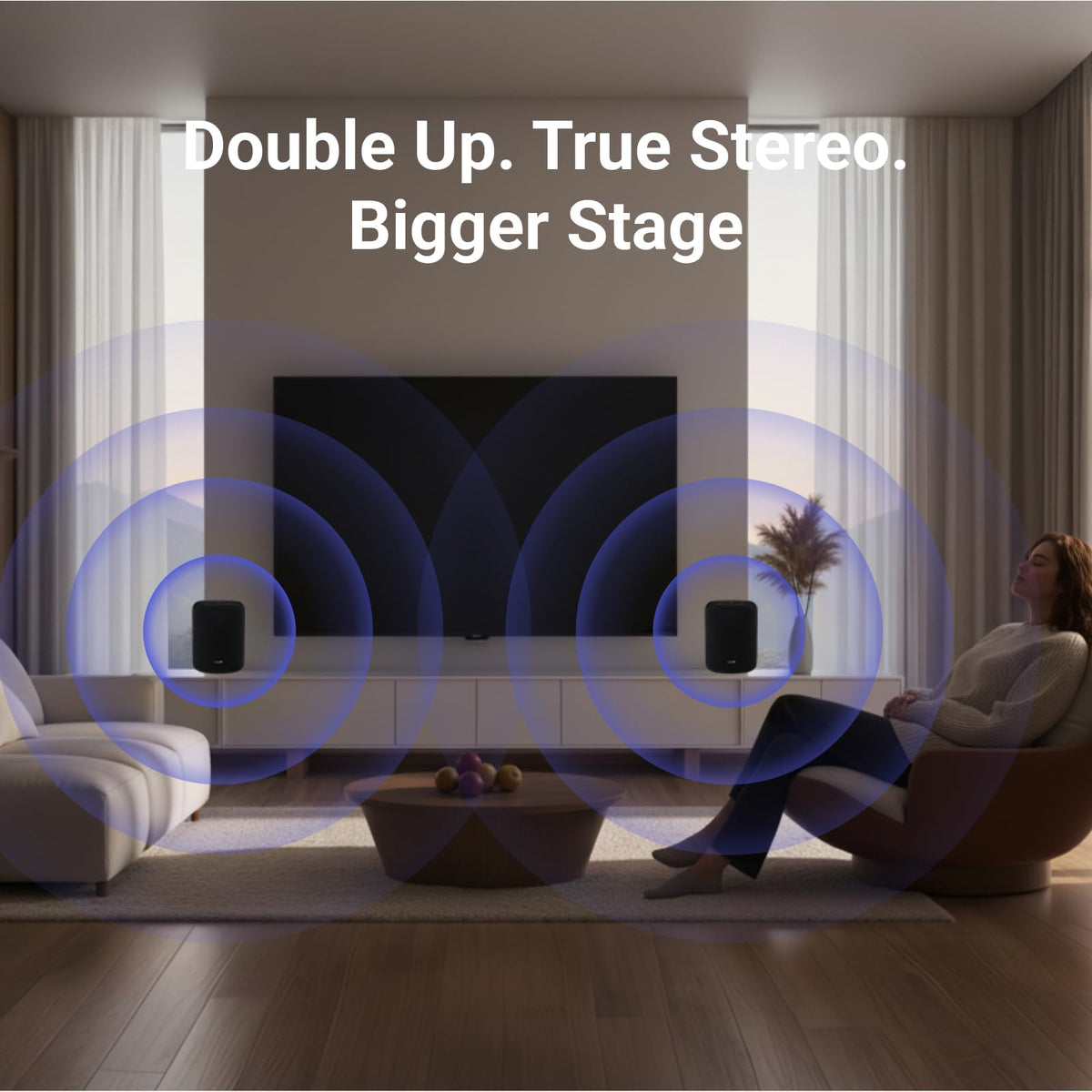 WiiM Sound Lite supports Wi‑Fi 6E and Bluetooth 5.3 for versatile streaming.